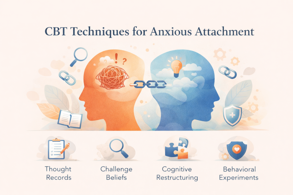 cognitive behavioral therapy for anxious attachment style