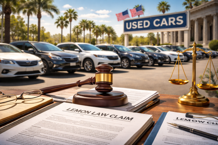 California lemon law used car ruling court decision about defective vehicles