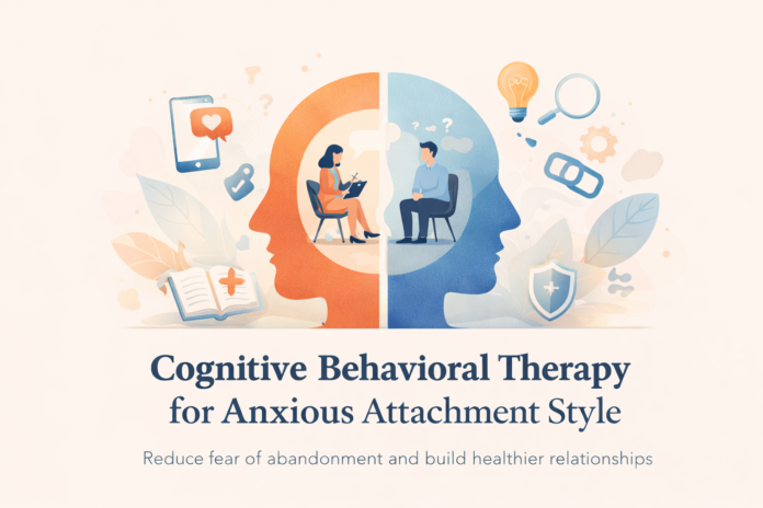 cognitive behavioral therapy for anxious attachment style