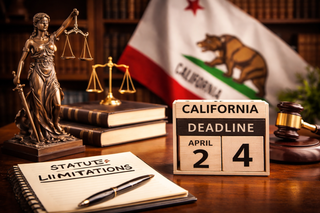 Statute of limitations California